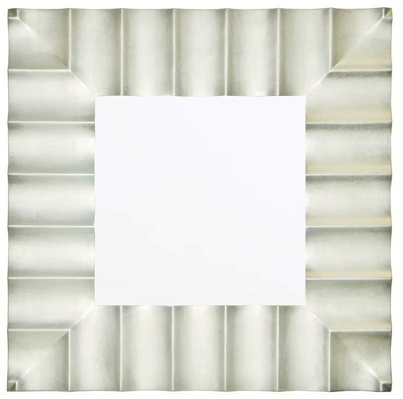 TS036 Wall décor art mirror silver modern square